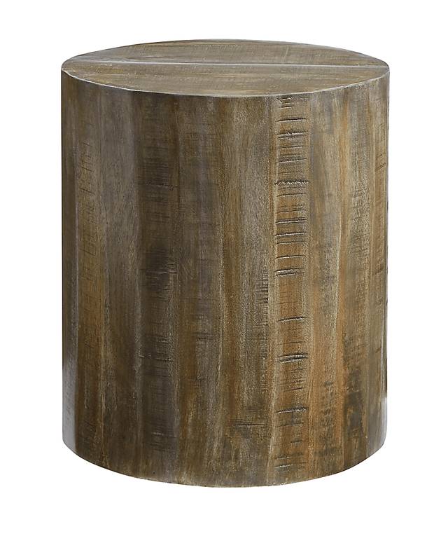 Arstela Gray Accent Stool - Thumbnail - Image 2