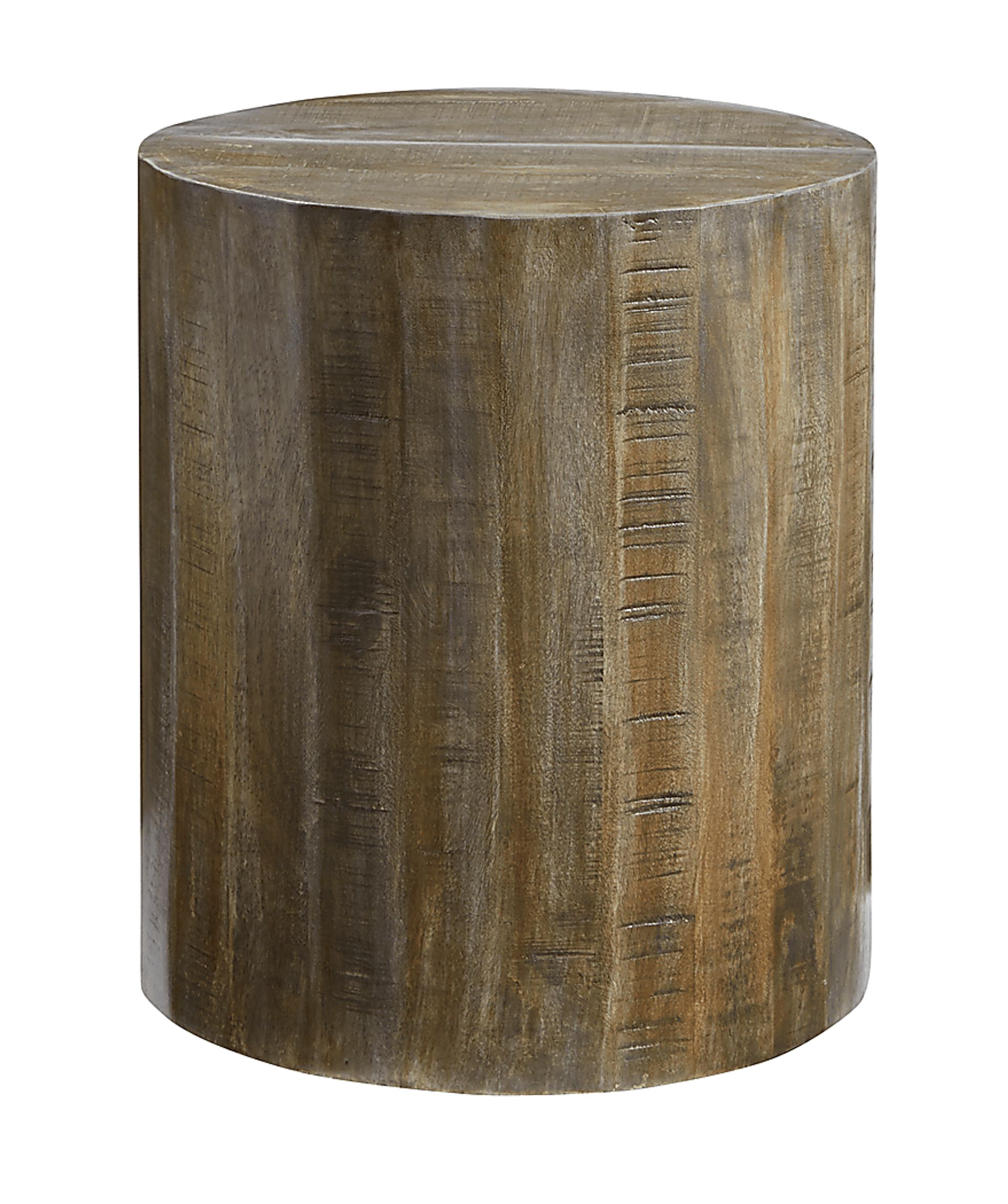 Arstela Gray Accent Stool - Image 2