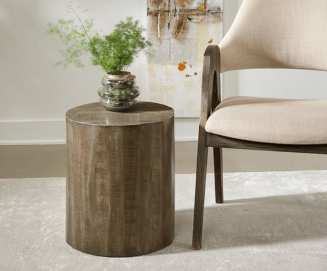 Arstela Gray Accent Stool - Thumbnail - Image 6