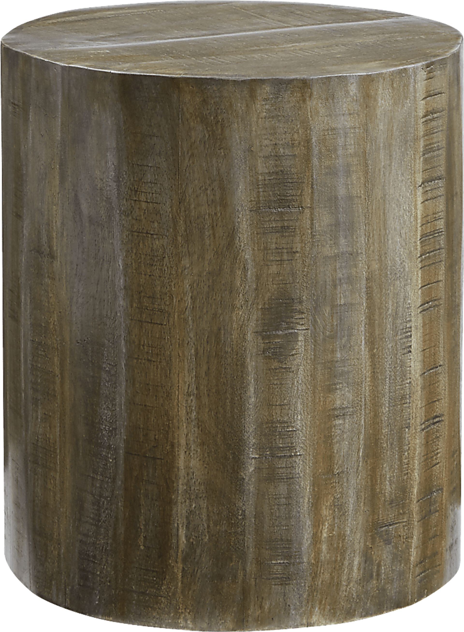 Arstela Gray Accent Stool - Image 1
