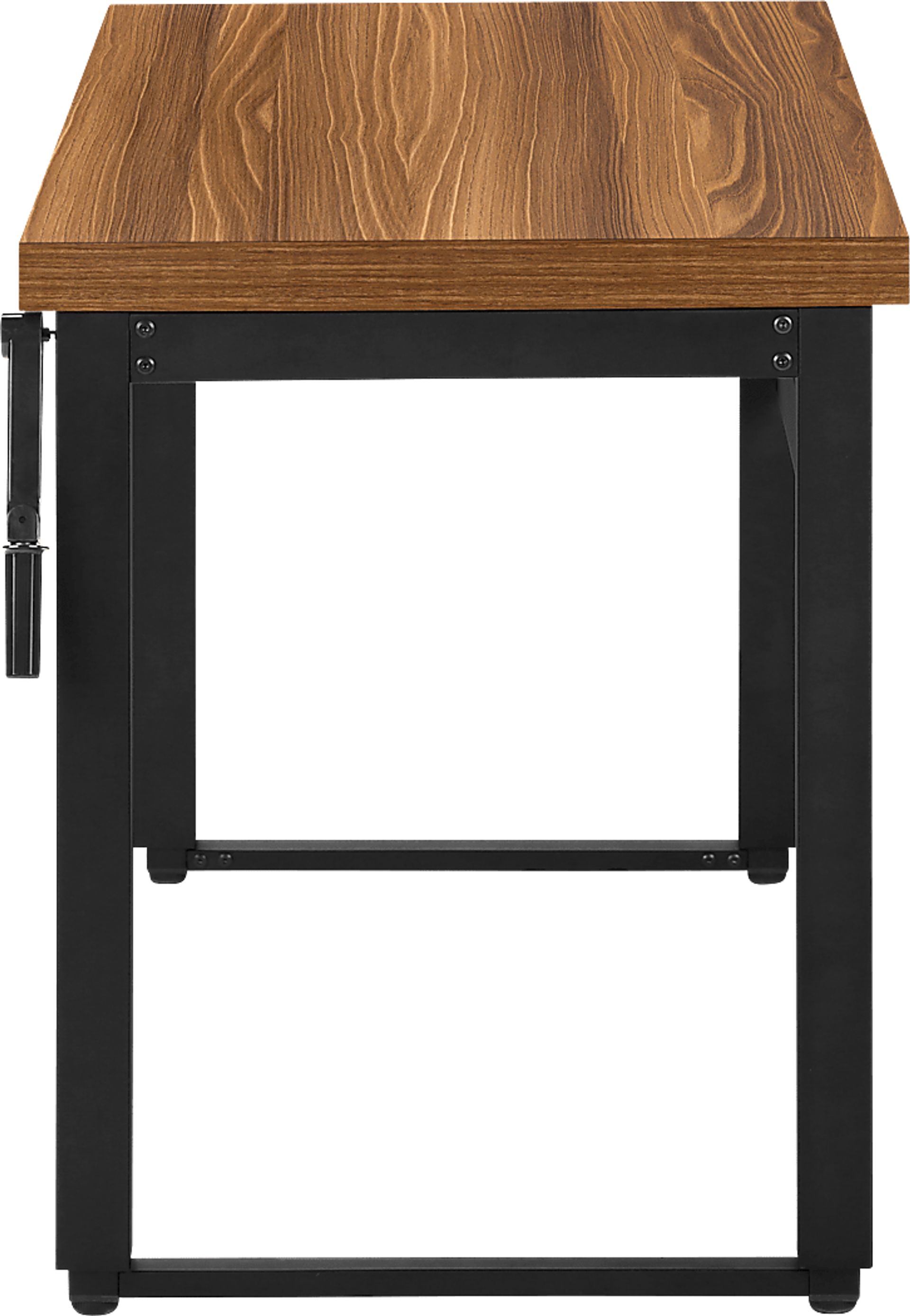 Artaban Walnut Height Adjustable Desk - Image 4