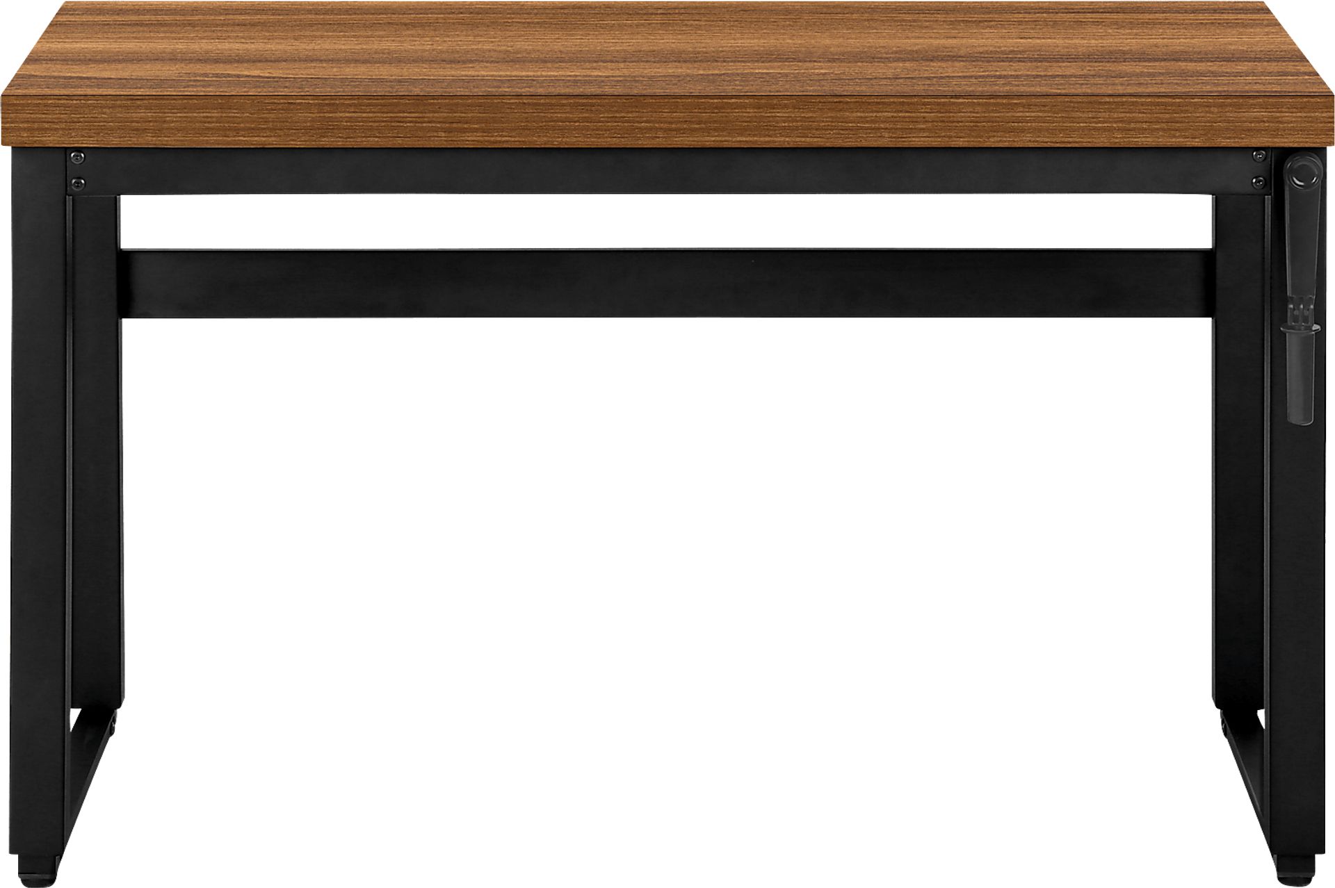 Artaban Walnut Height Adjustable Desk - Image 1
