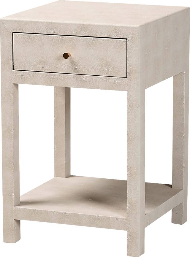 Artemisiay Beige End Table - Thumbnail - Image 1