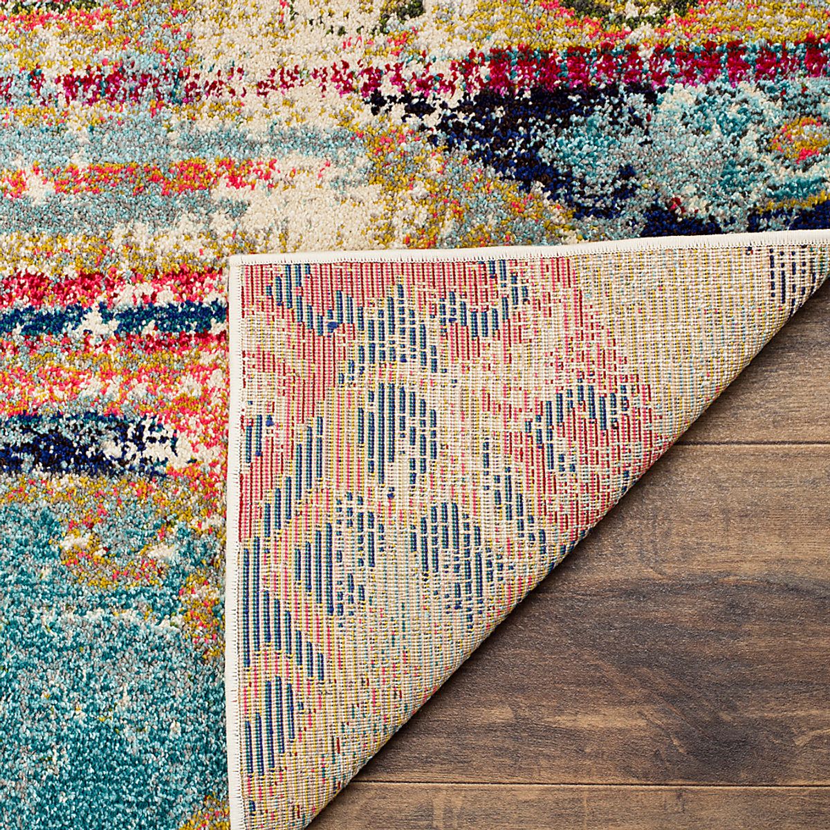 Artesia Multi Polypropylene Fabric Rug | Rooms to Go