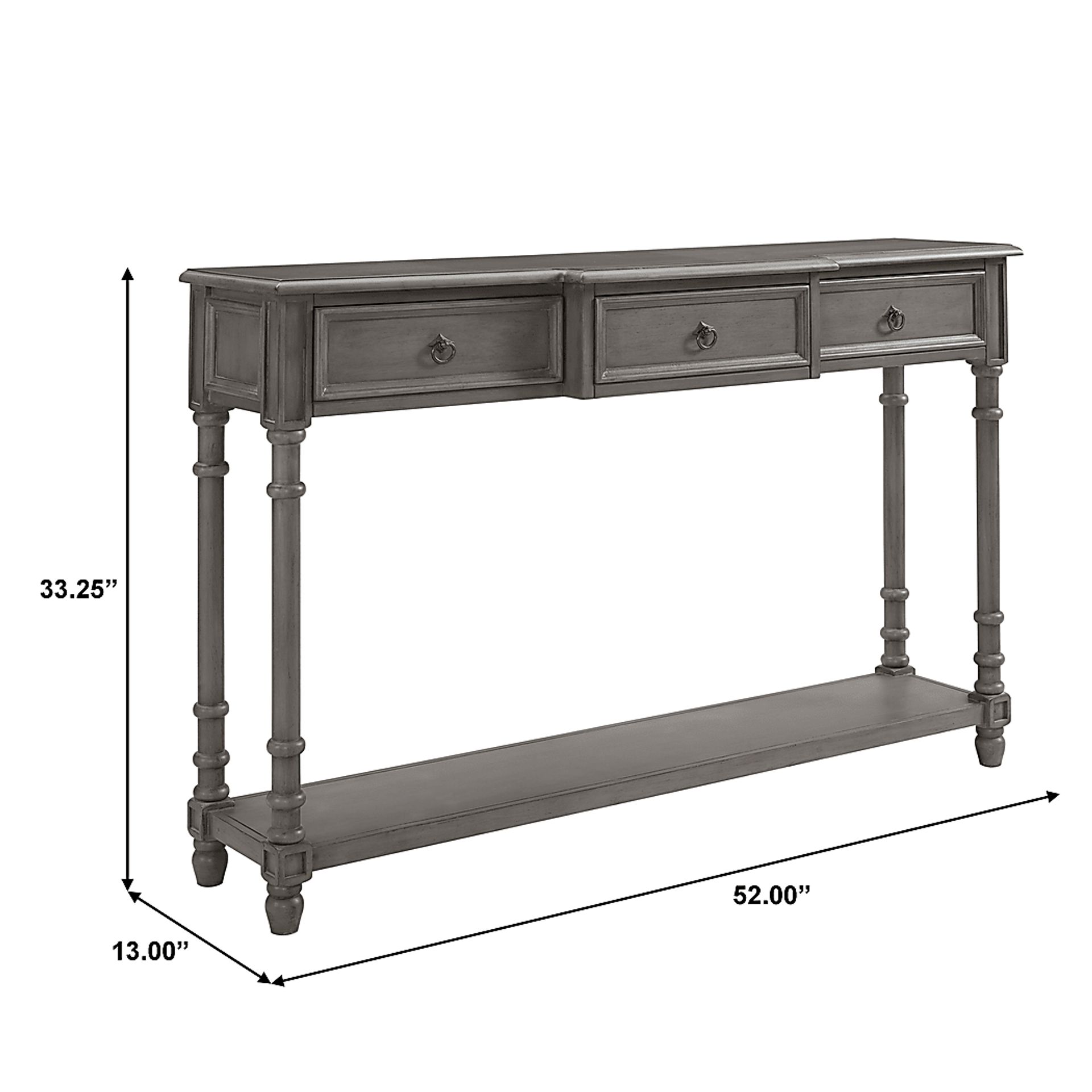 Arthington Gray Sofa Table - Image 8