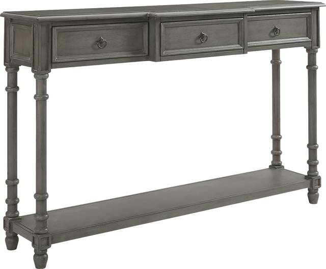 Arthington Gray Sofa Table - Thumbnail - Image 1