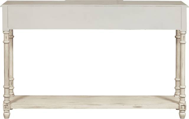 Arthington White Sofa Table - Thumbnail - Image 3