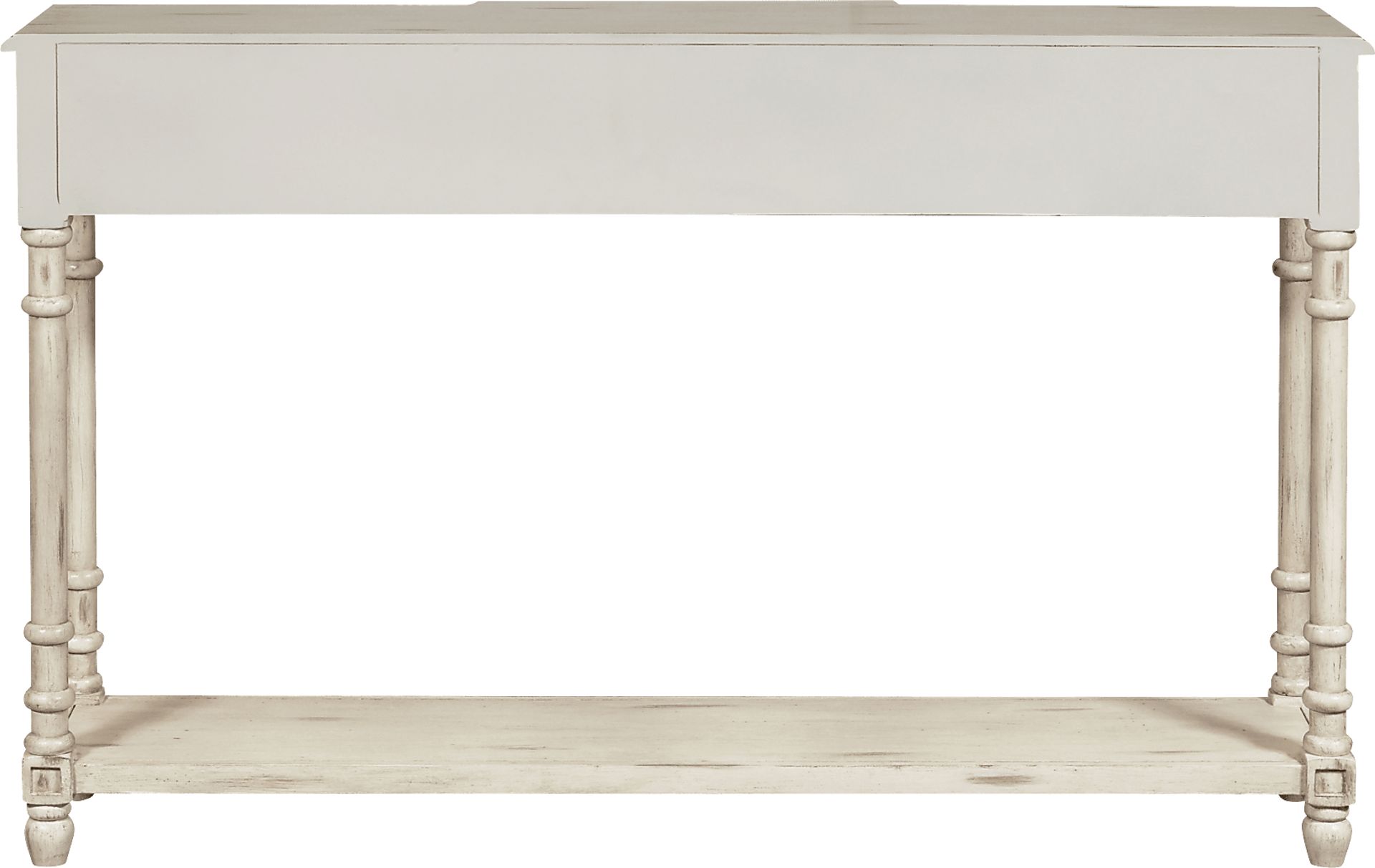 Arthington White Sofa Table - Image 3