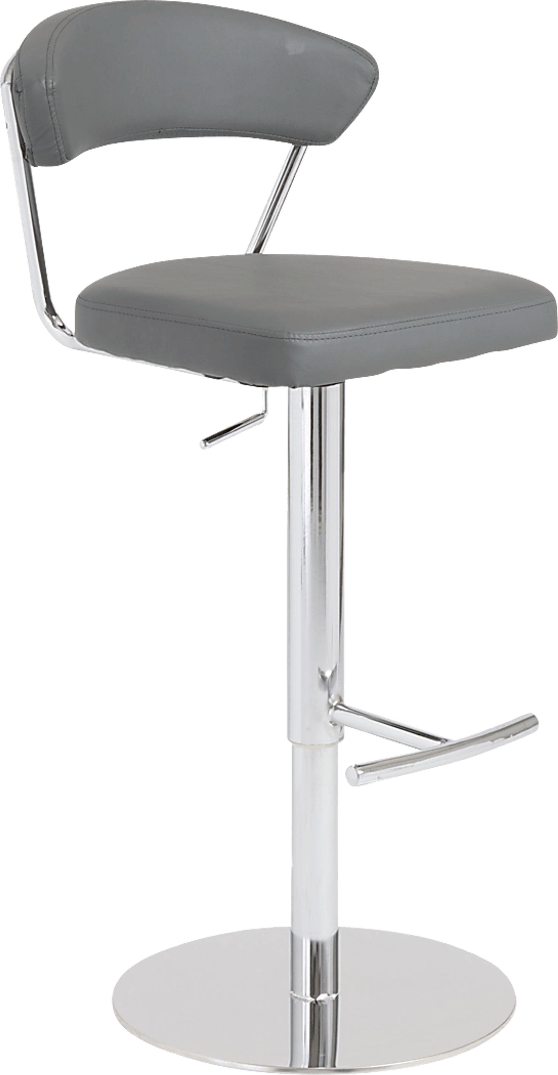 Artigale Gray Adjustable Stool - Image 1