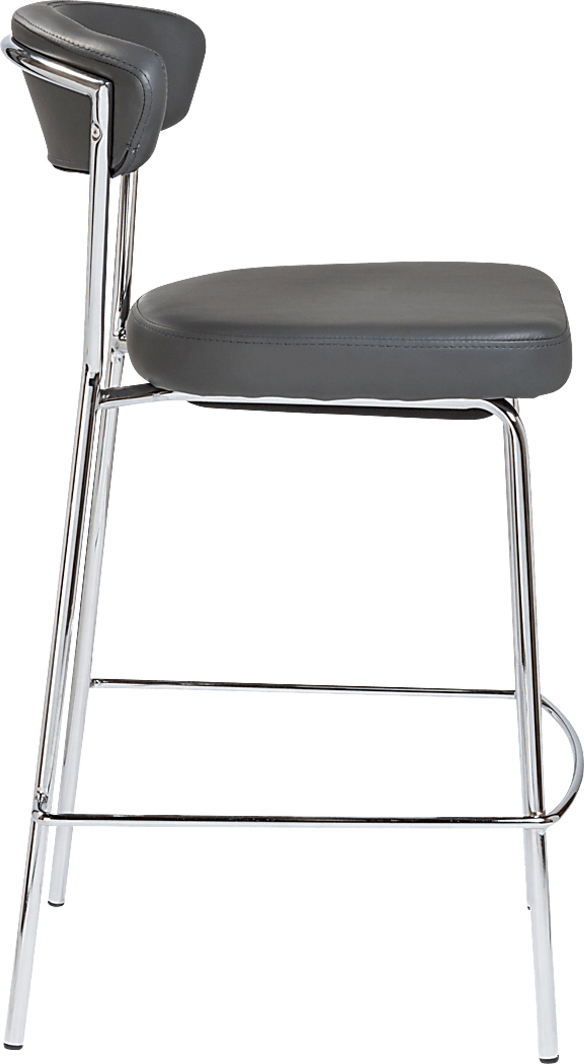 Artigale Gray Counter Stool, Set of 2 - Image 4