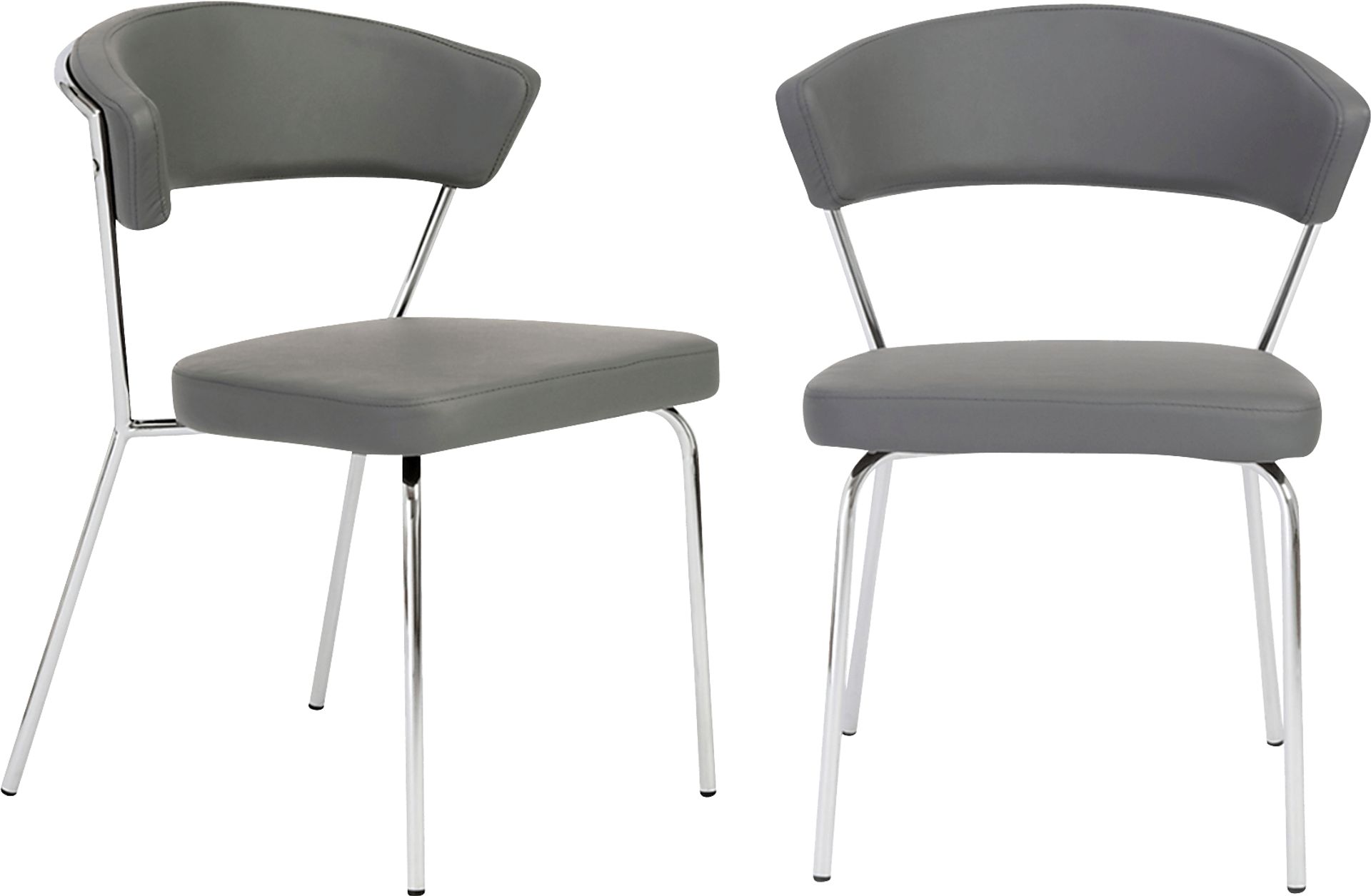 Artigale Gray Dining Chair, Set of 2 - Image 1