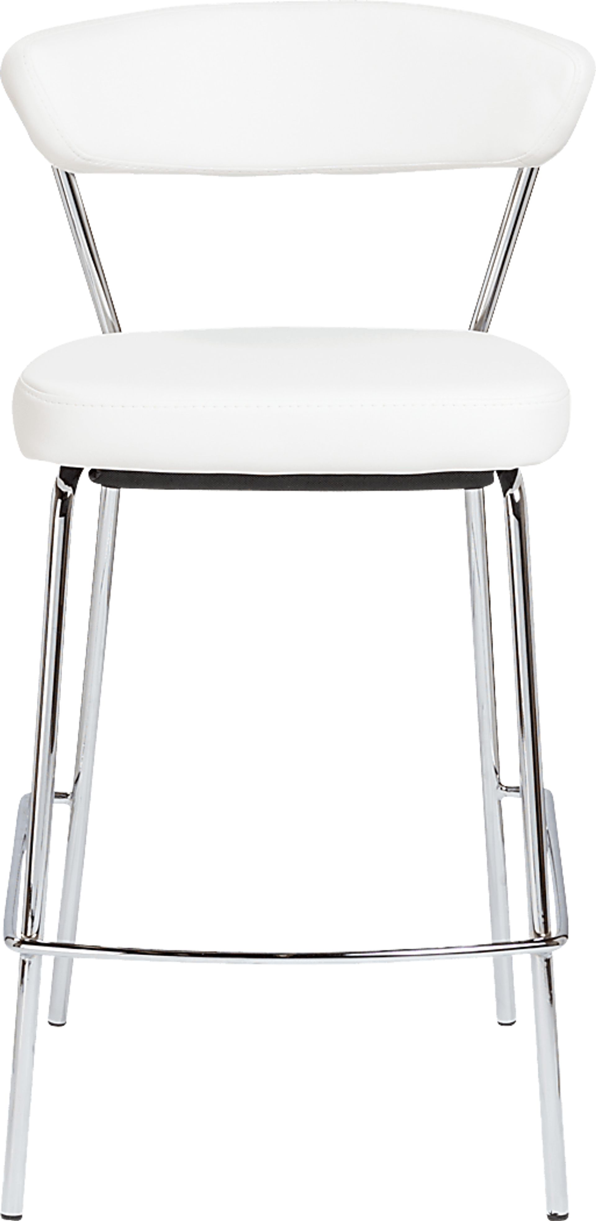 Artigale White Counter Stool, Set of 2 - Image 2