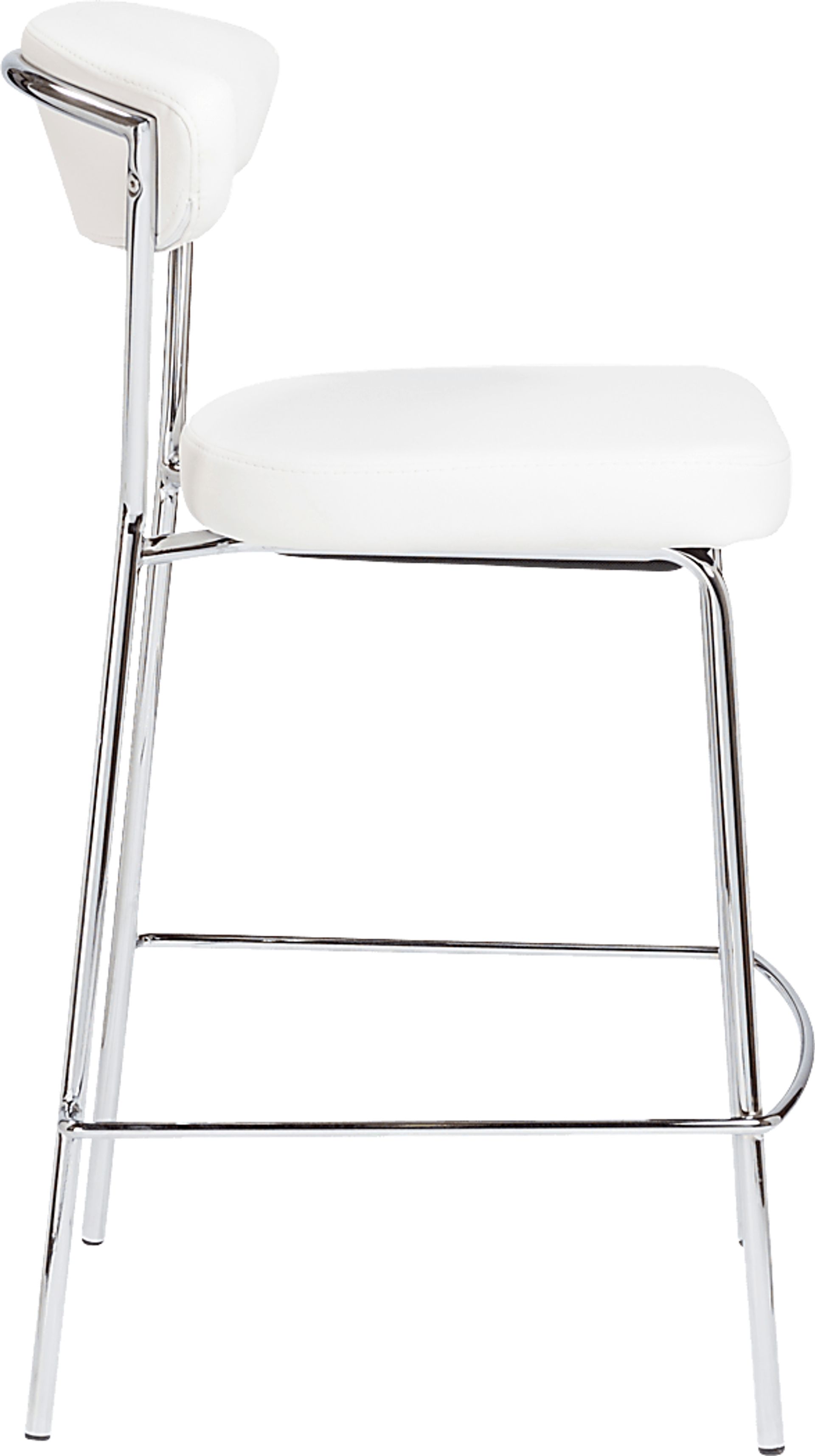 Artigale White Counter Stool, Set of 2 - Image 4