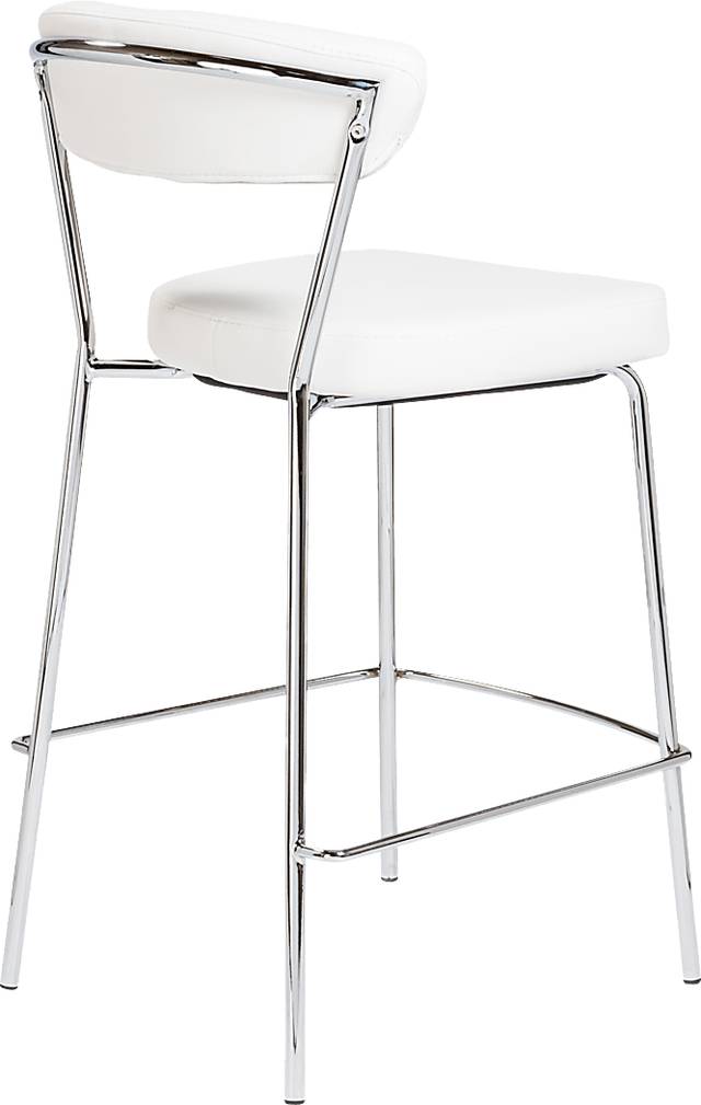 Artigale White Counter Stool, Set of 2 - Thumbnail - Image 5