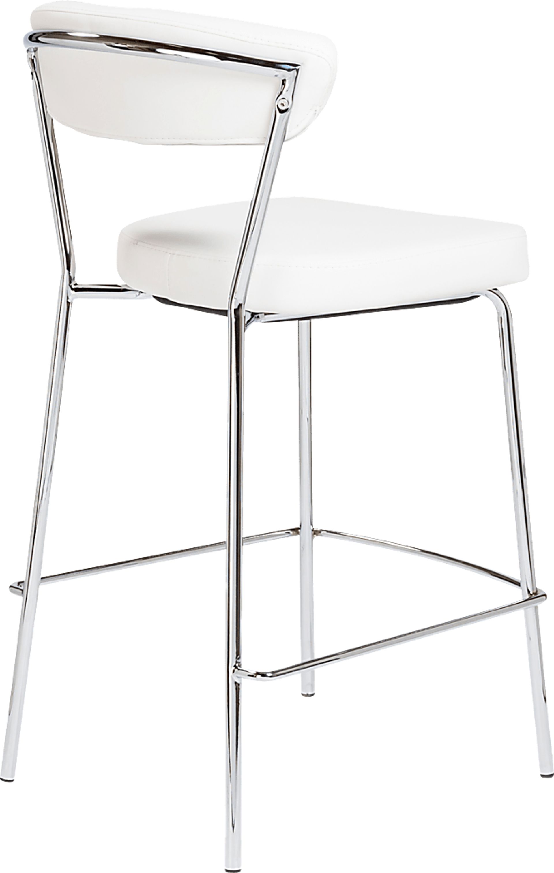 Artigale White Counter Stool, Set of 2 - Image 5