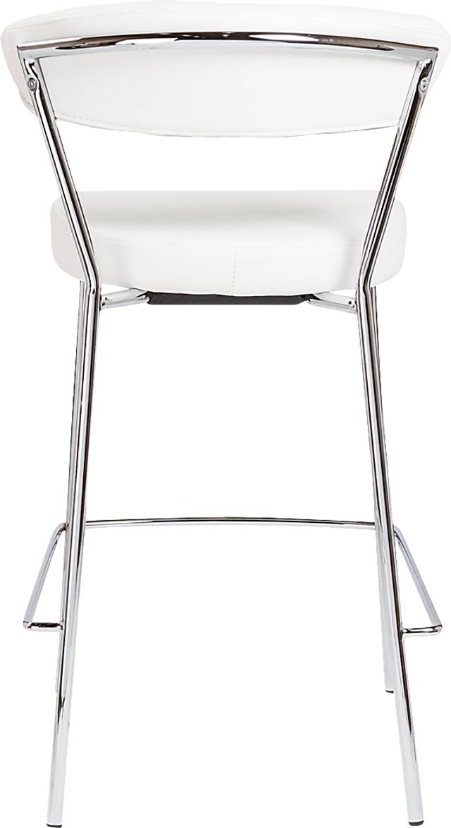 Artigale White Counter Stool, Set of 2 - Thumbnail - Image 6
