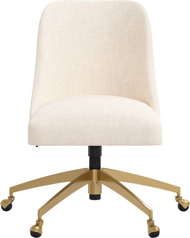 Artlane Cream Desk Chair - Thumbnail - Image 2
