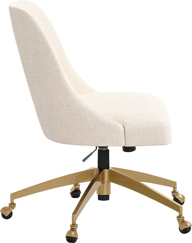 Artlane Cream Desk Chair - Thumbnail - Image 3