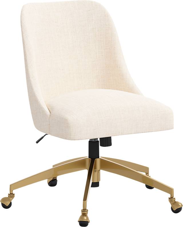 Artlane Cream Desk Chair - Thumbnail - Image 1