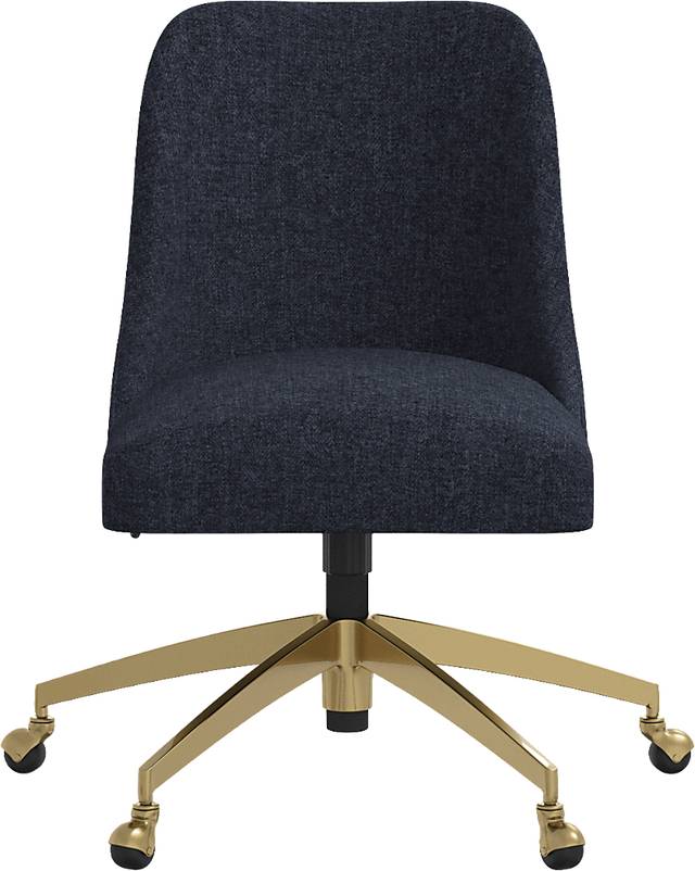 Artlane Dark Blue Desk Chair - Thumbnail - Image 2