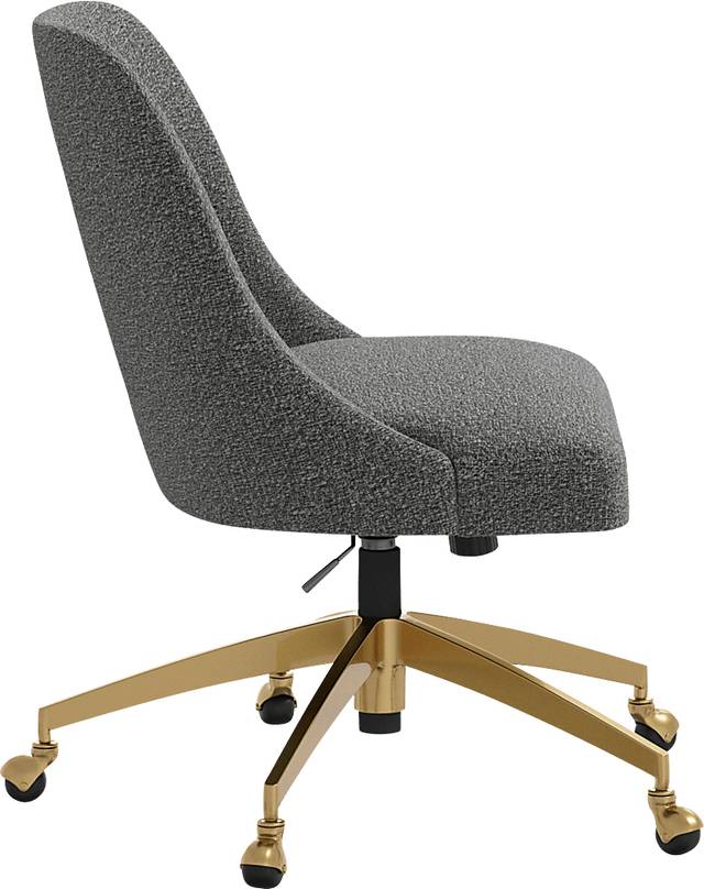 Artlane Dark Gray Desk Chair - Thumbnail - Image 3