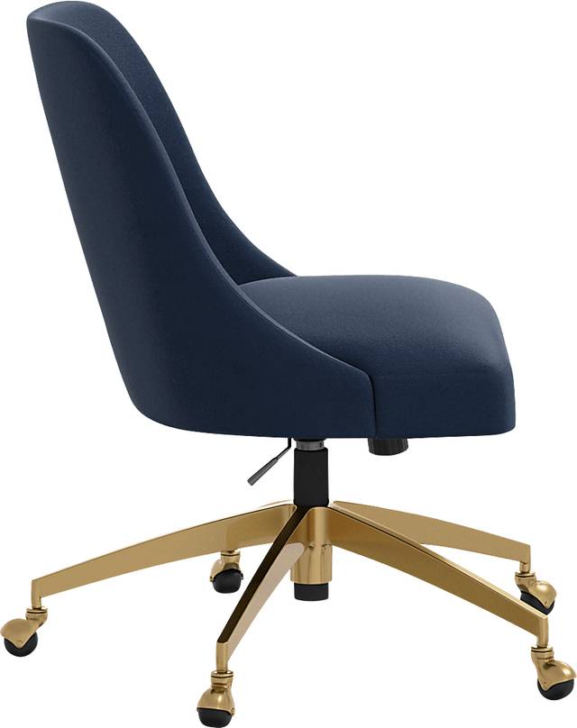 Artlane Navy Desk Chair - Thumbnail - Image 3