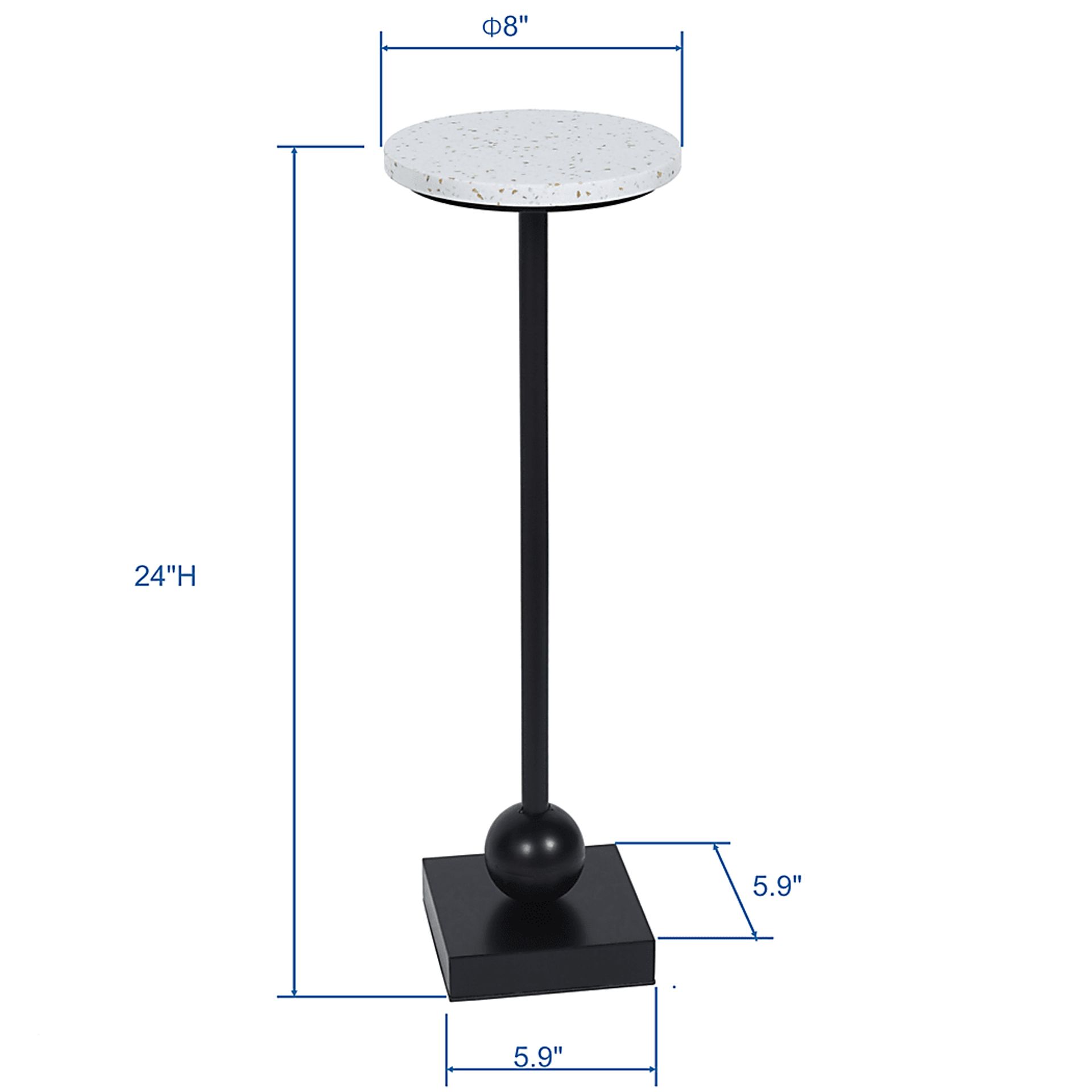 Artmir White Accent Table - Image 4