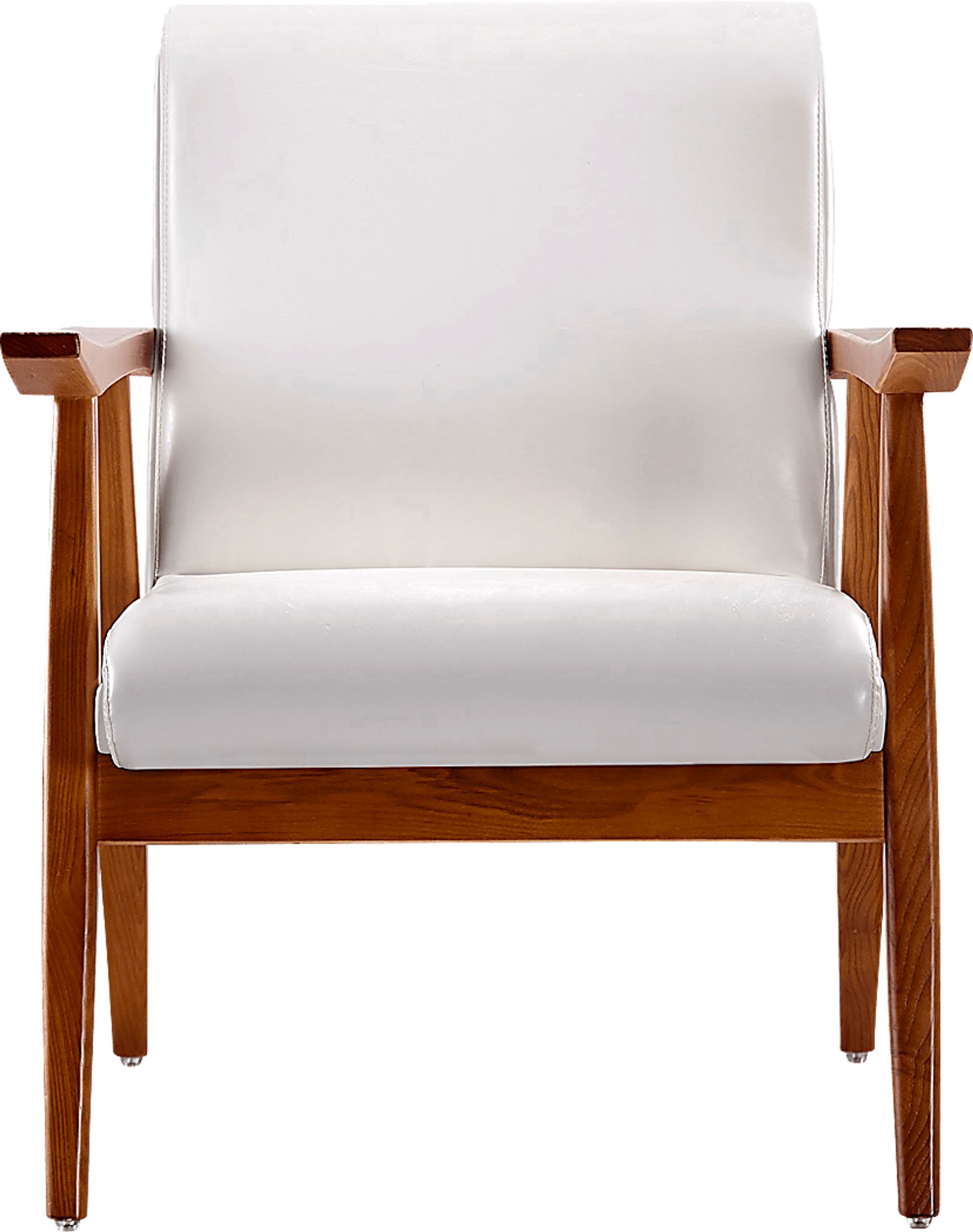 Arttessian White Accent Chair - Image 2