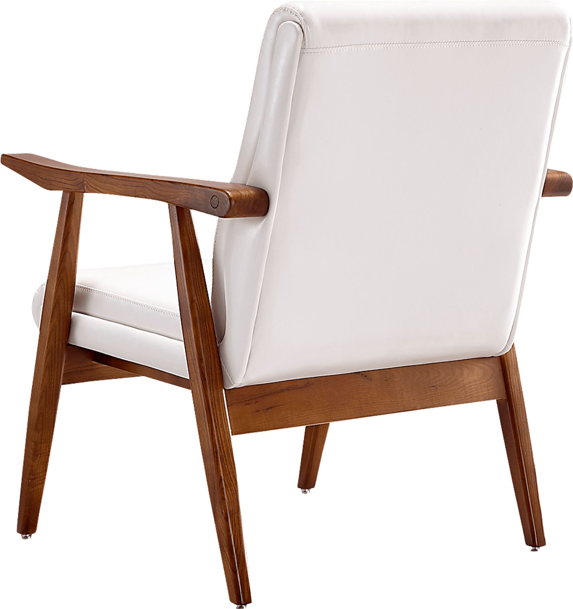 Arttessian White Accent Chair - Image 4