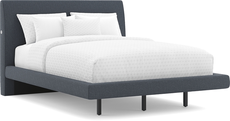 3 pc queen upholstered bed