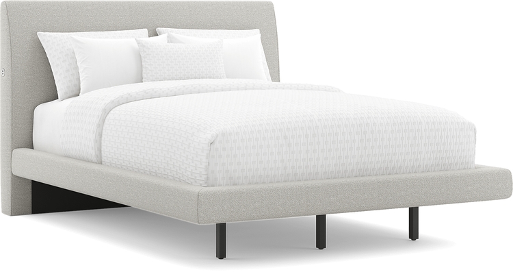 3 pc king upholstered bed