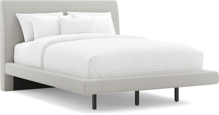 3 pc queen upholstered bed