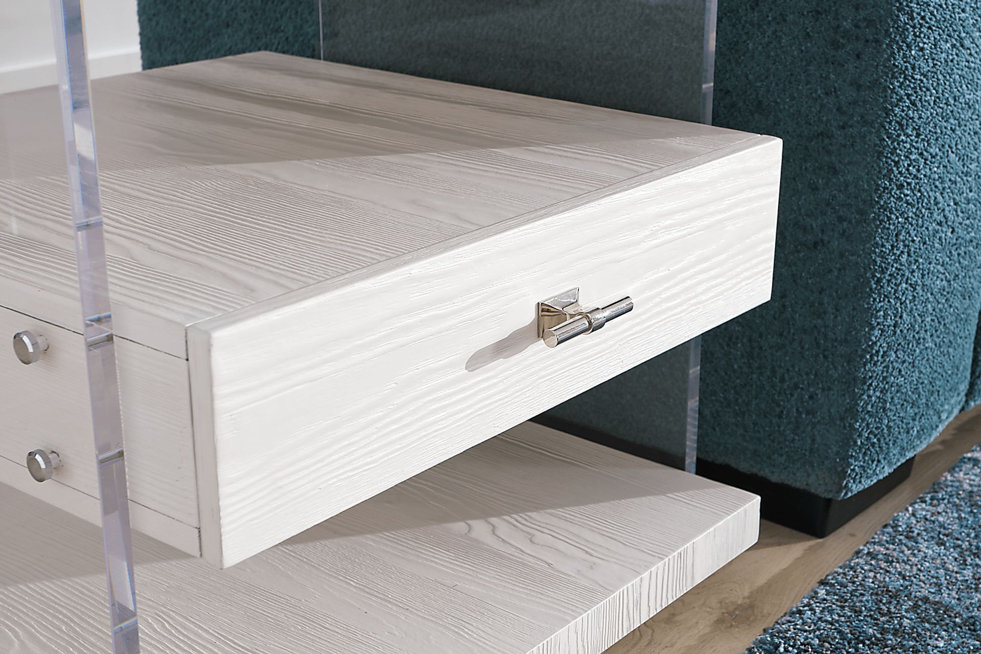 Aruba White End Table - Image 5