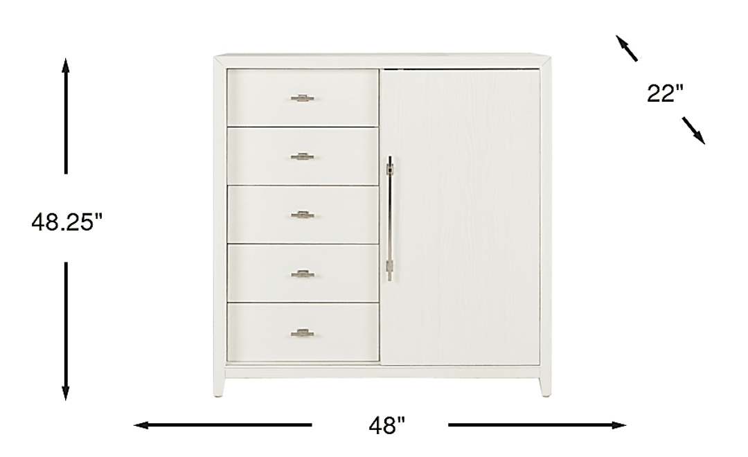 Aruba White Gentleman's Chest