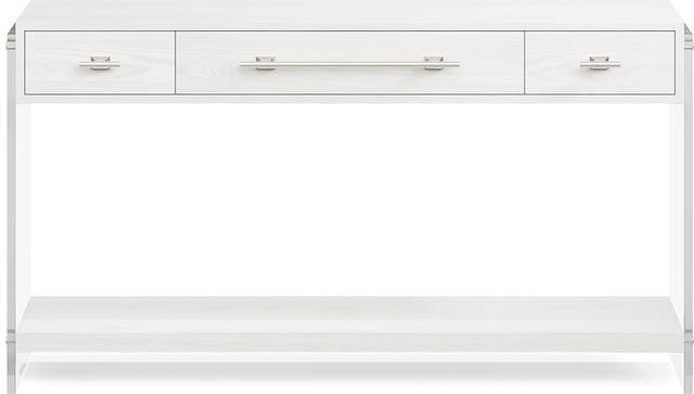 Aruba White Sofa Table - Thumbnail - Image 2