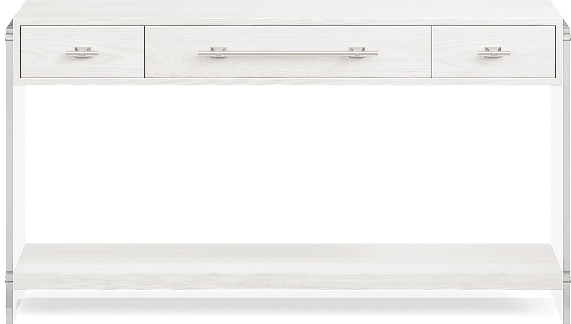 Aruba White Sofa Table - Image 2