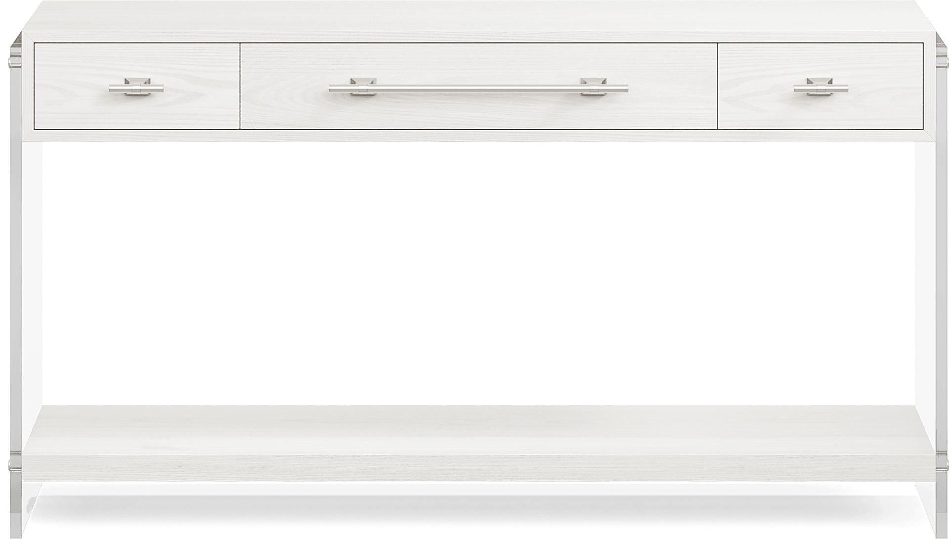 Aruba White Sofa Table - Image 2