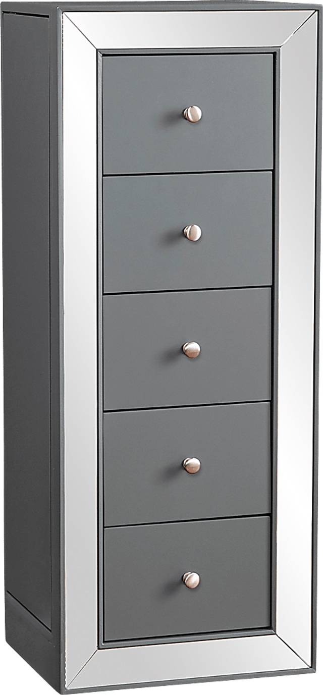 Arunah Gray Jewelry Armoire - Thumbnail - Image 1