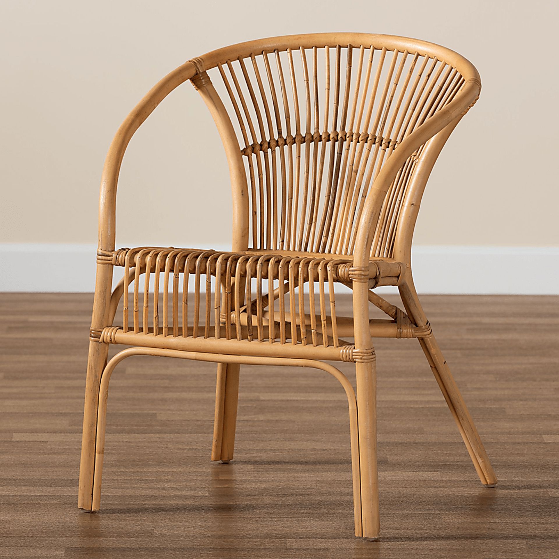 Arvany Brown Arm Chair - Image 3