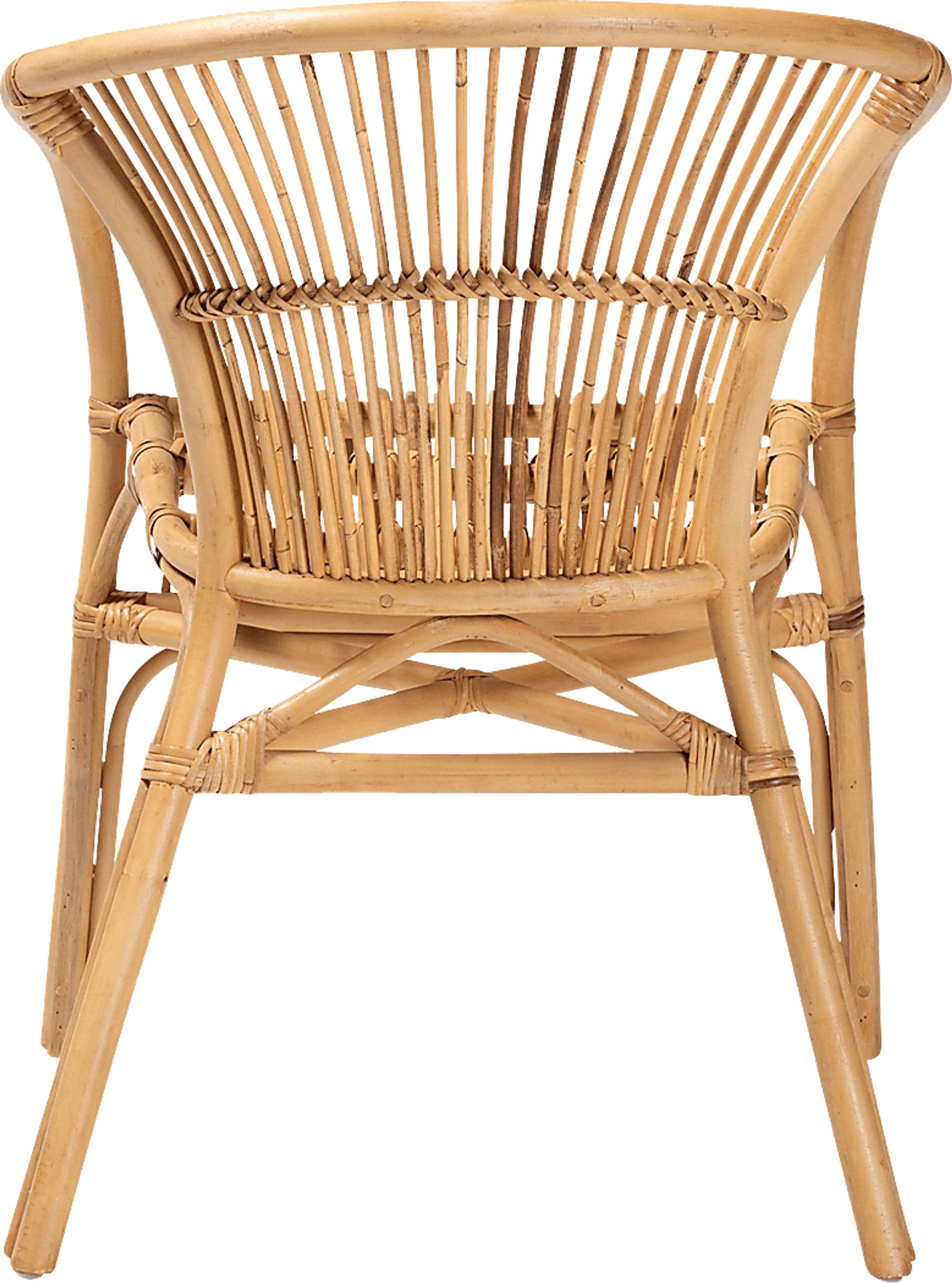 Arvany Brown Arm Chair - Image 4