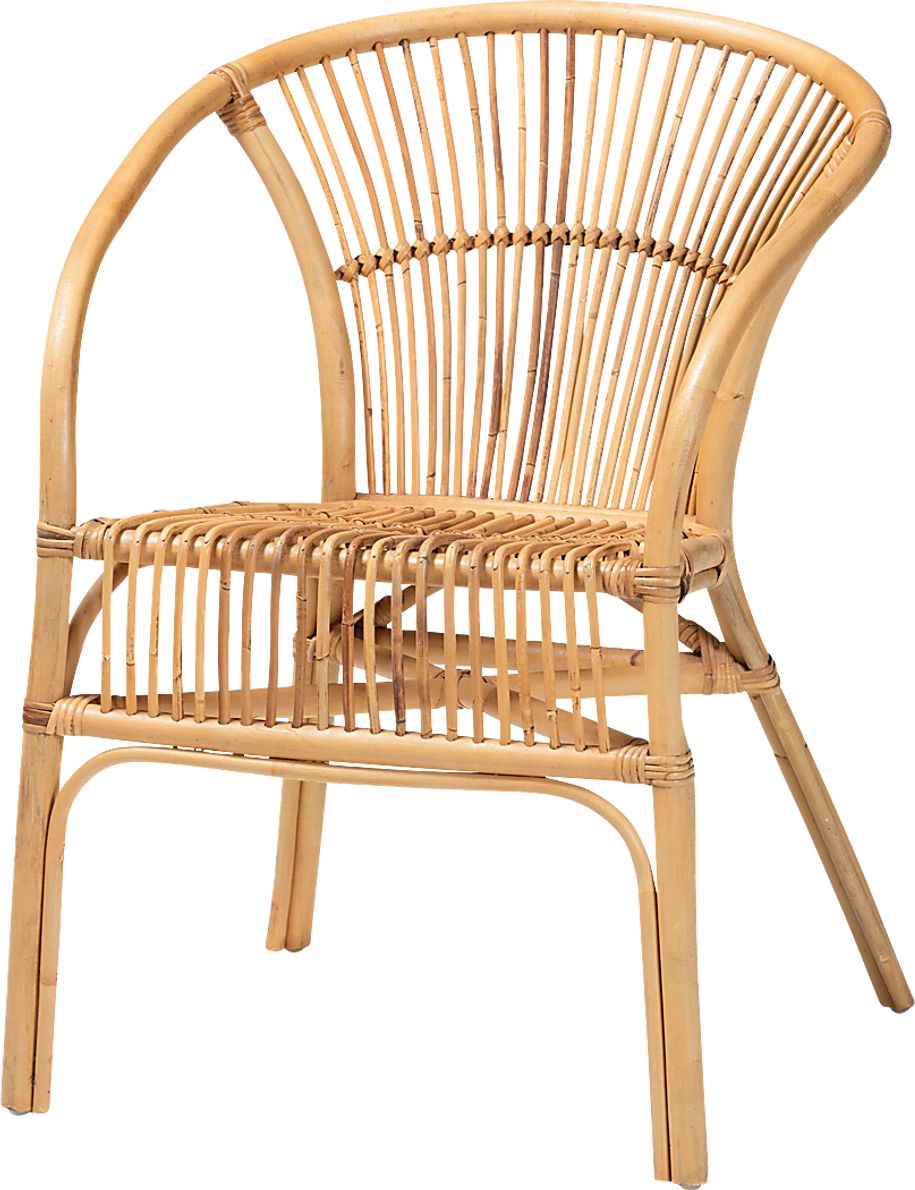 Arvany Brown Arm Chair