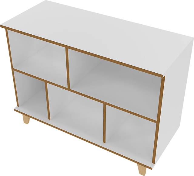 Arvilla White Bookcase - Thumbnail - Image 5