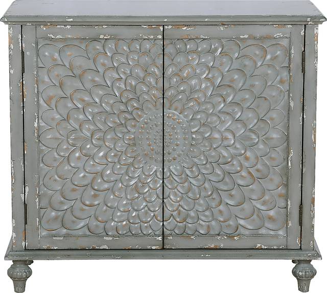 Arvonshire Gray Accent Cabinet - Thumbnail - Image 5