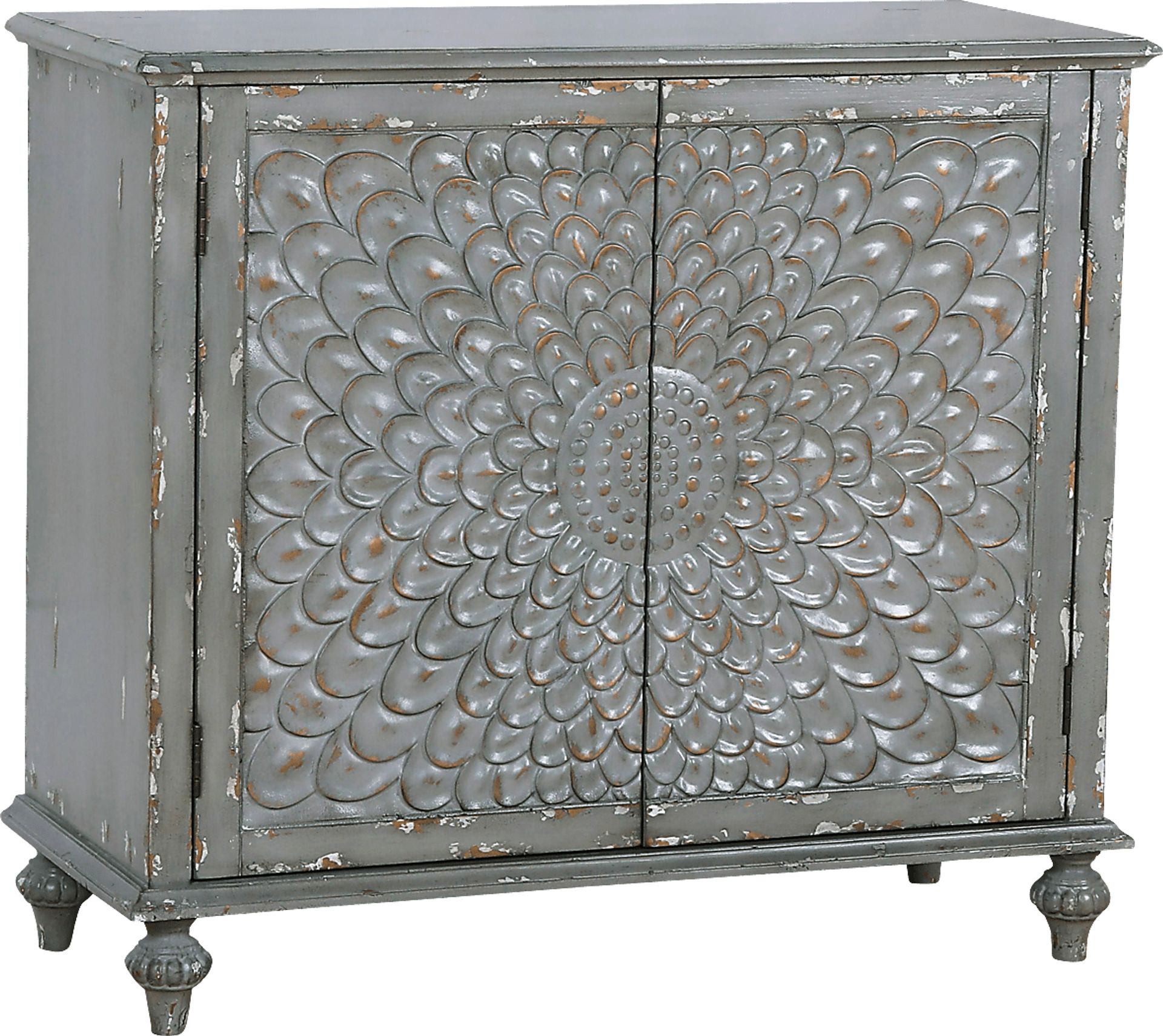 Arvonshire Gray Accent Cabinet - Image 1