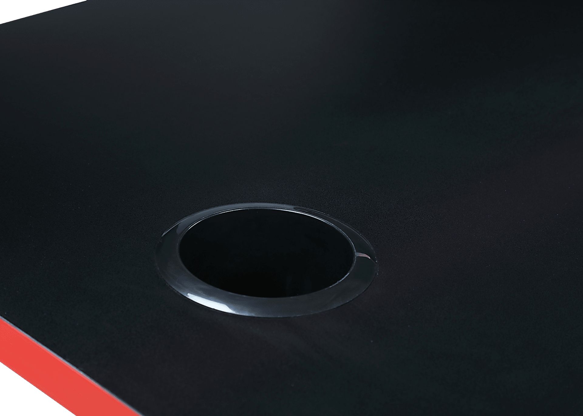 Arya Black/Red L-shaped Gaming Desk - Image 13