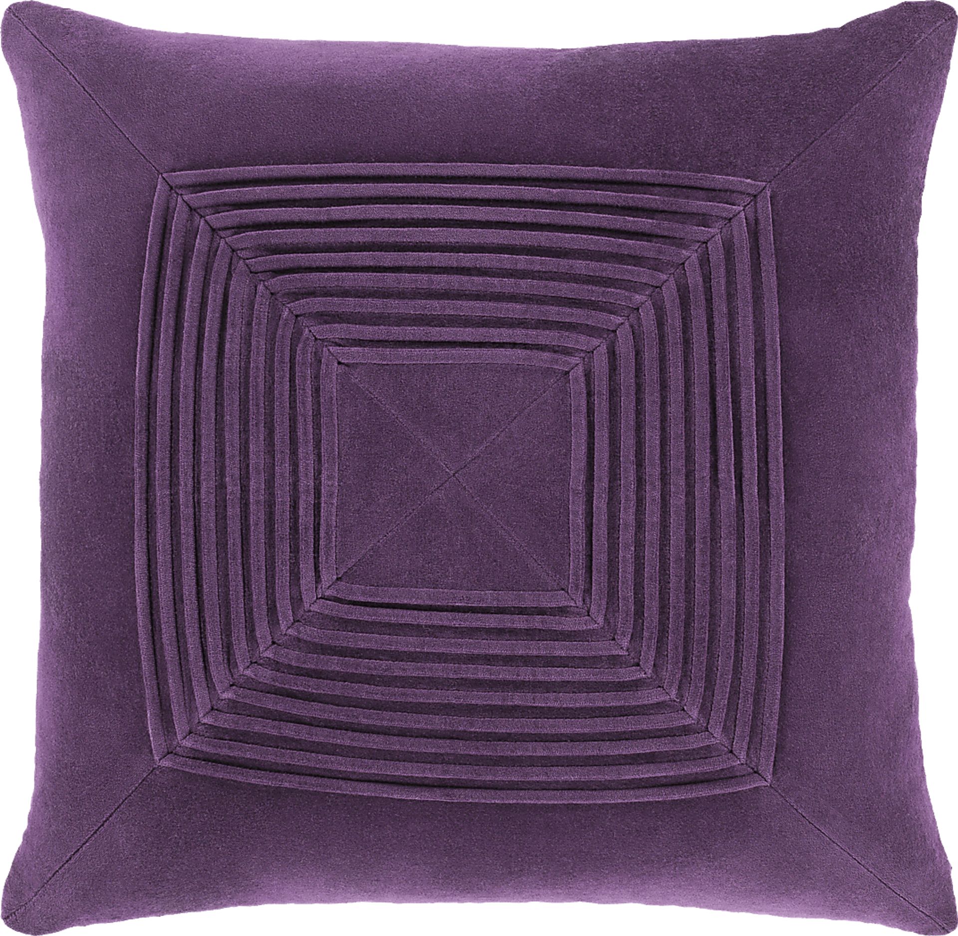 Aryana I Dark Purple Accent Pillow - Image 1