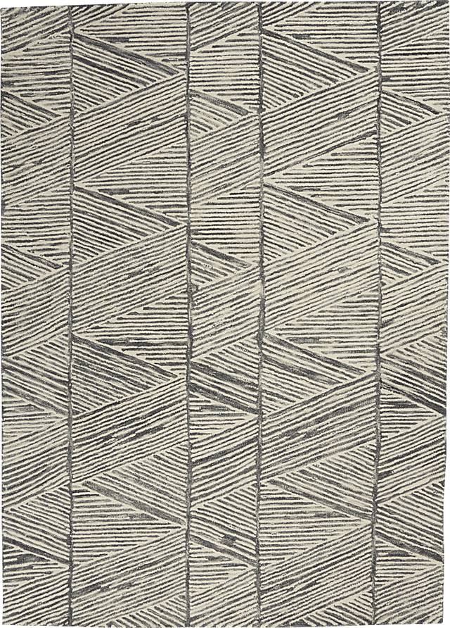 Aryla White 7'9 x 9'9 Rug - Thumbnail - Image 1