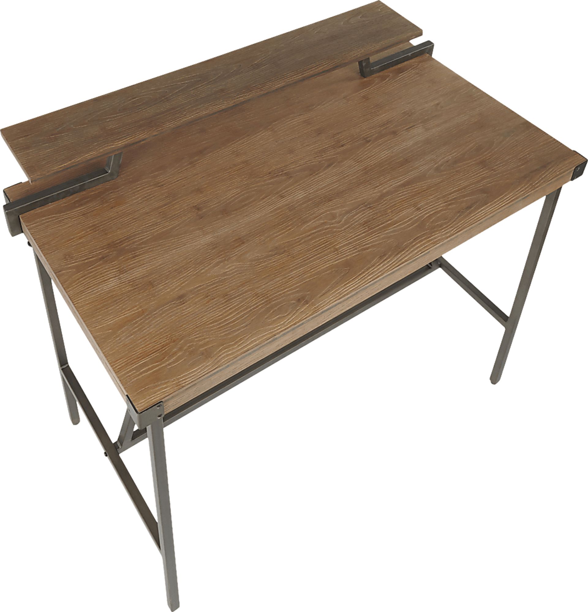 Asaff Antique Brown Standing Desk - Image 2
