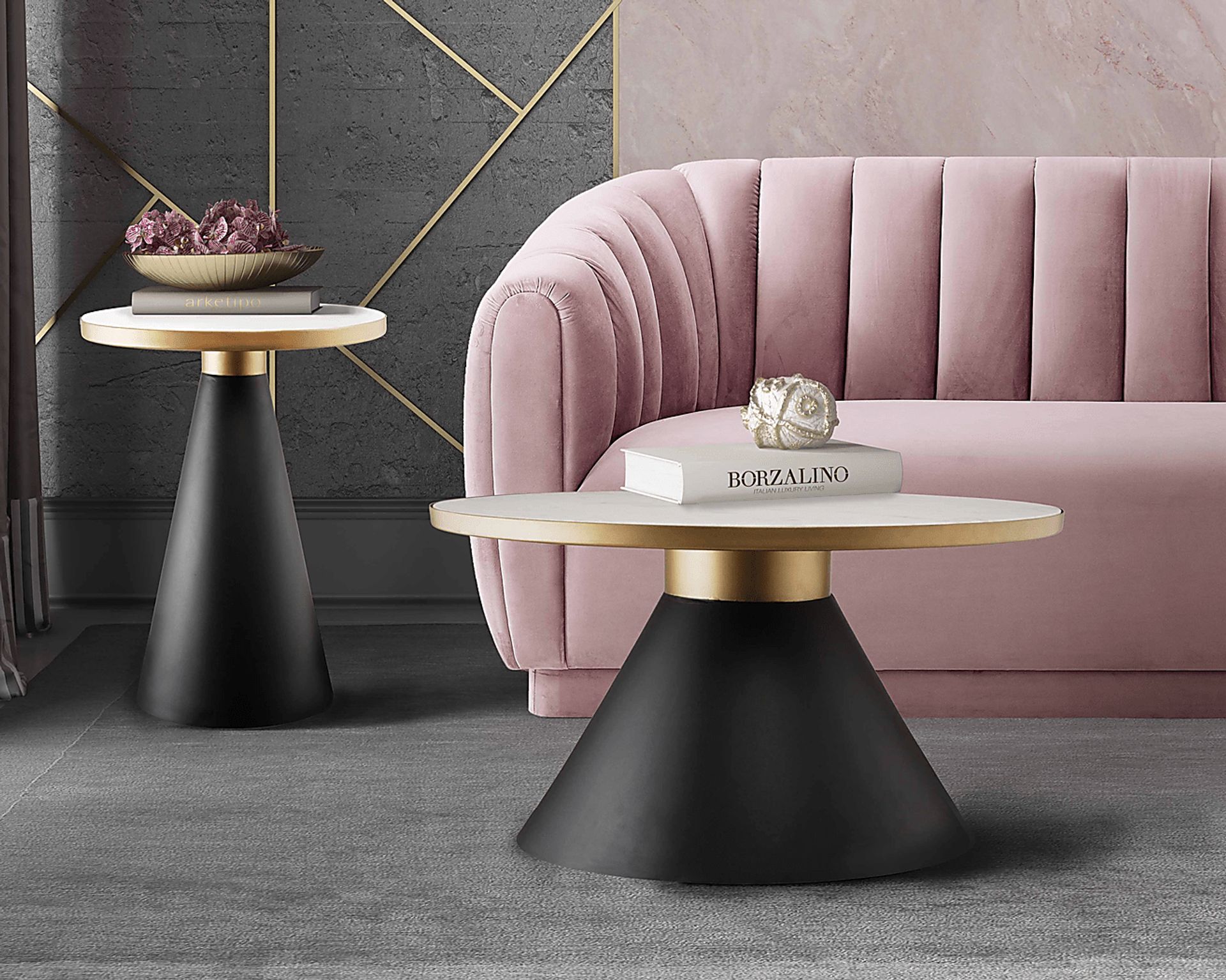 Asarma Black Cocktail Table - Image 3