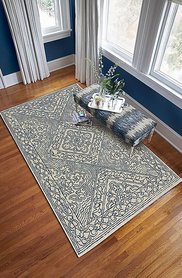 Asberg Beige 5' x 8' Rug - Thumbnail - Image 2